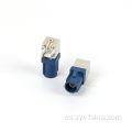 Conector Fakra 2nd Gen para PCB- F